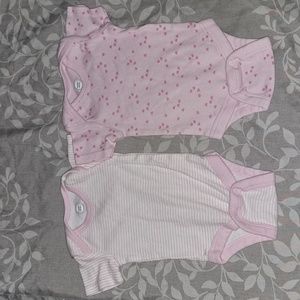 2 pack Babygirl Pink Onesies